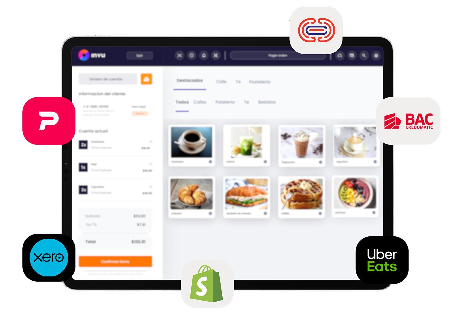 Invu POS UI
