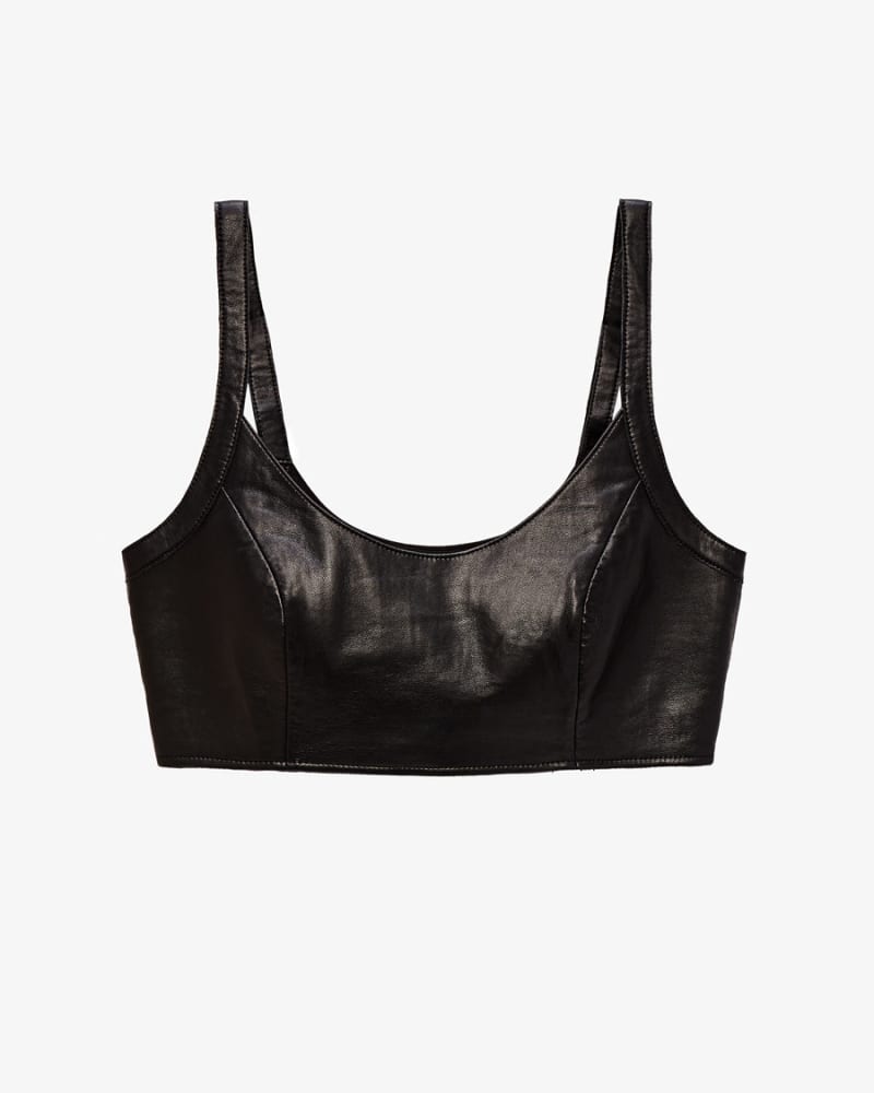 MERCURY RECYCLED LEATHER BRALETTE