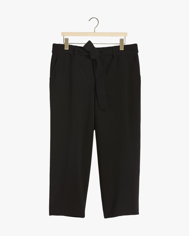 Black Wide-Leg Pant - Addition Elle