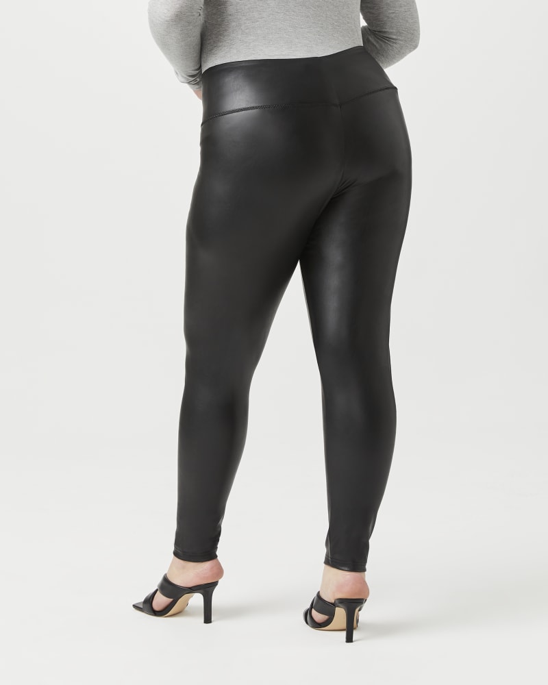 SELONE Faux Leather Leggings for Women Plus Size Pull On Go Out