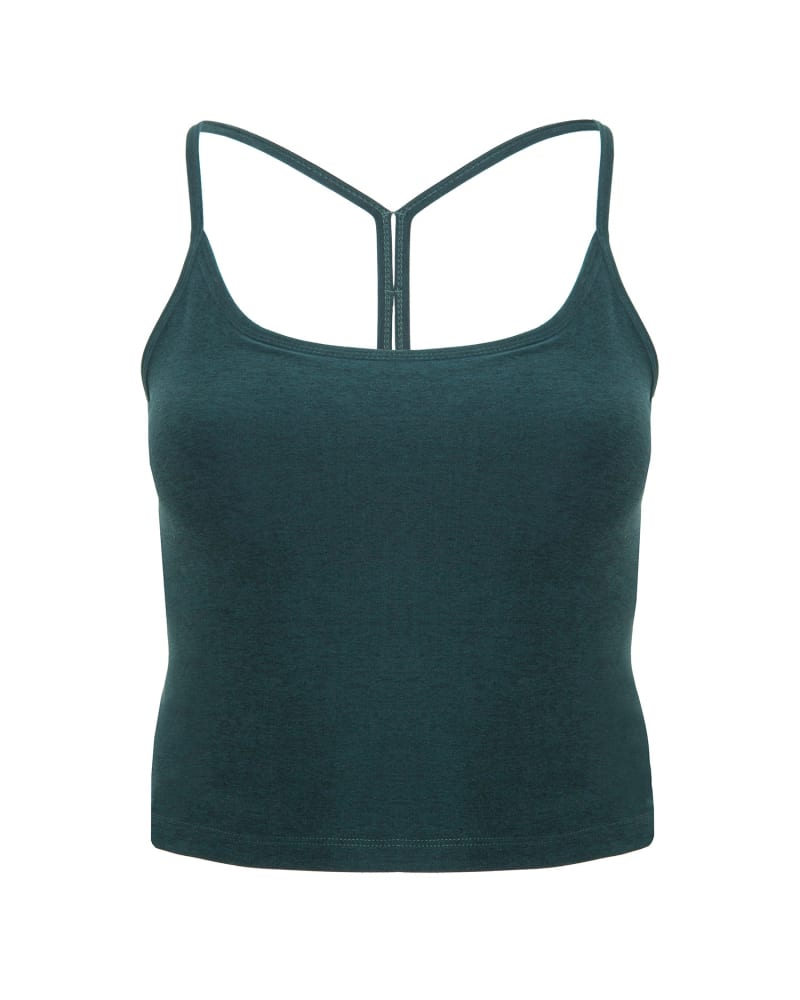 Slim Racerback Cropped Tank