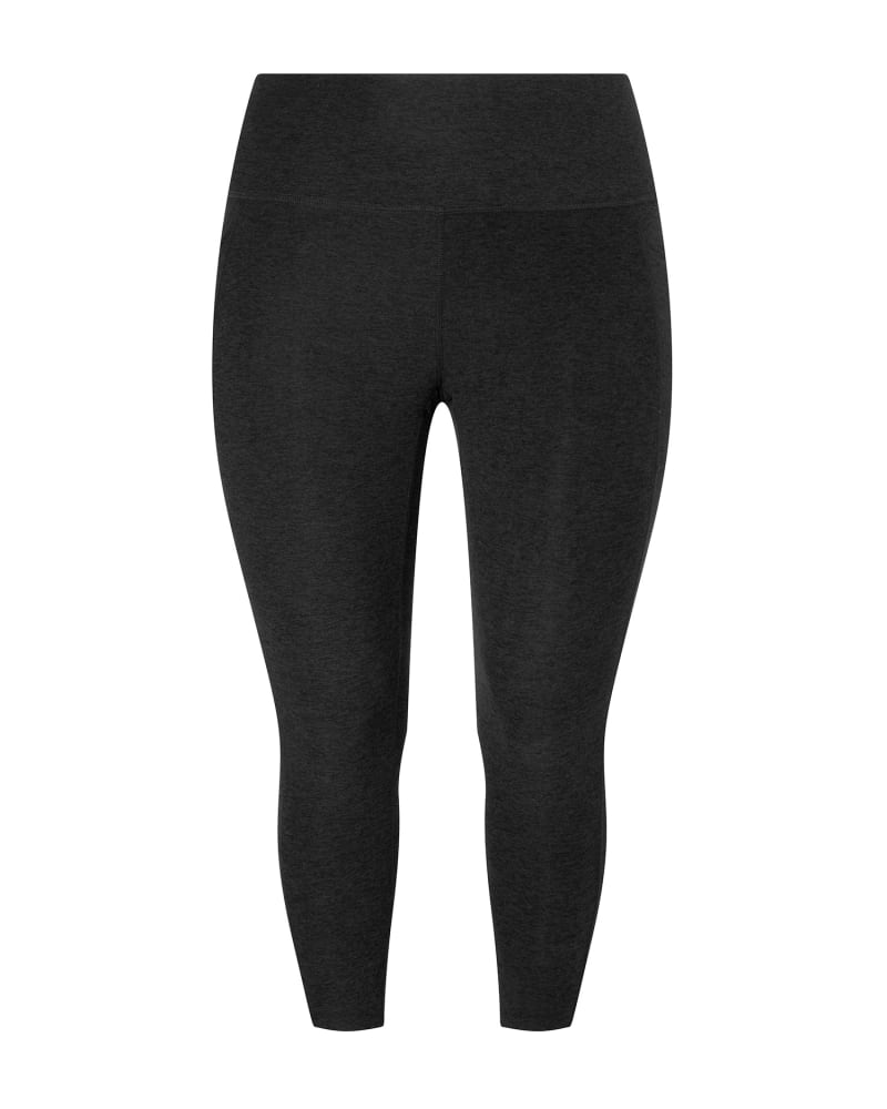 Spacedye Out Of Pocket High Waisted Midi Legging - Darkest Night