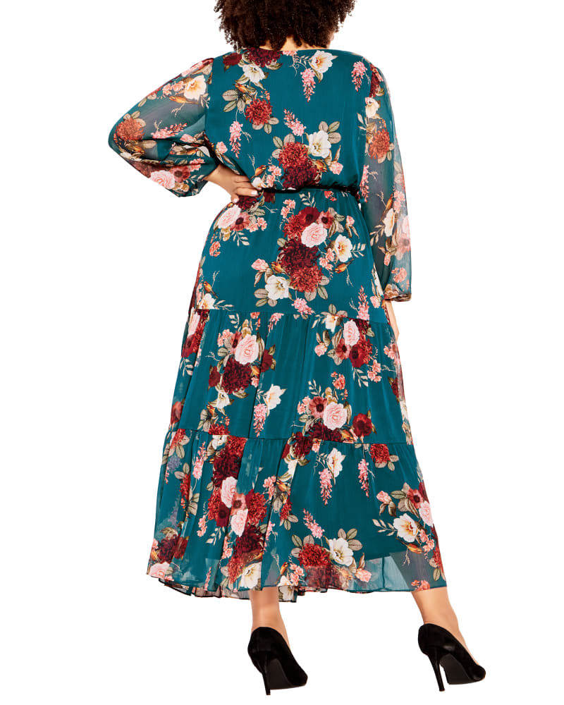 Leila Floral Paradise Maxi Dress