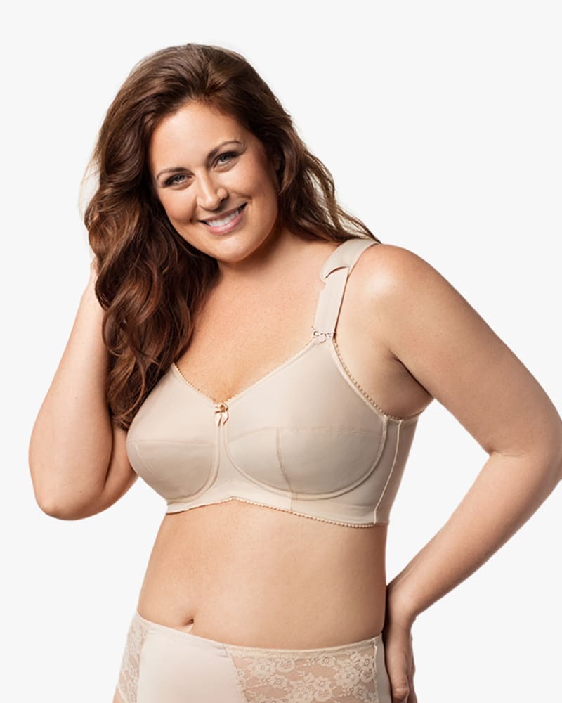 Bras For Women Full Cup Thin Underwear Plus Size Front on Wireless