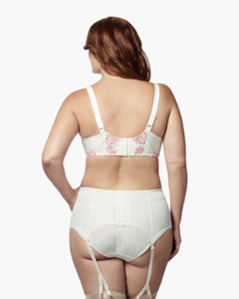 Glamour Embroidery Plus Size Underwire