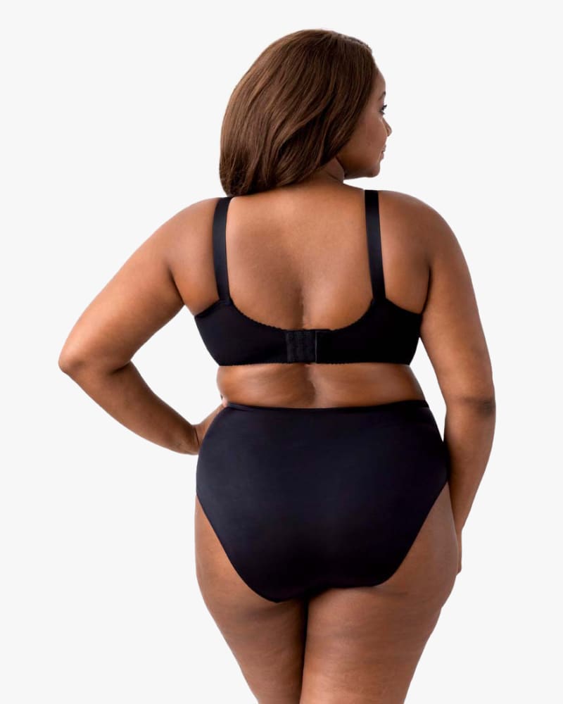 AVENUE BODY | Women's Plus Size Lace Soft Cup Wire Free Bra - black - 36D
