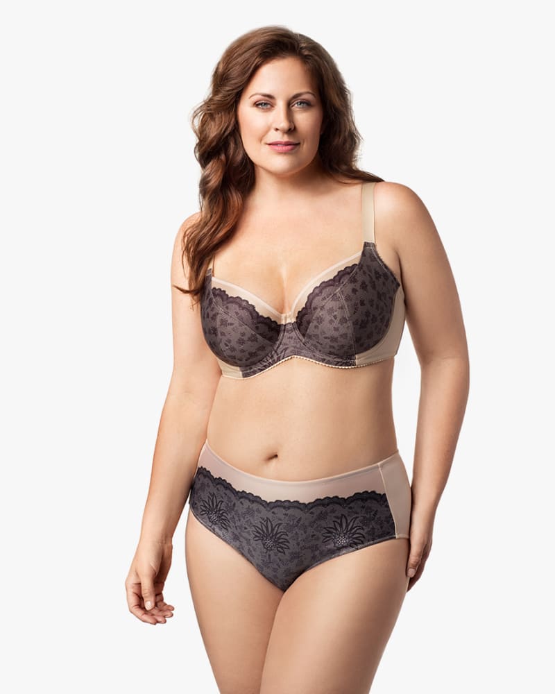 Microfiber And Lace Mid-Rise Hipster Panty  Bra and panty sets, Plus size  bra, Plus size