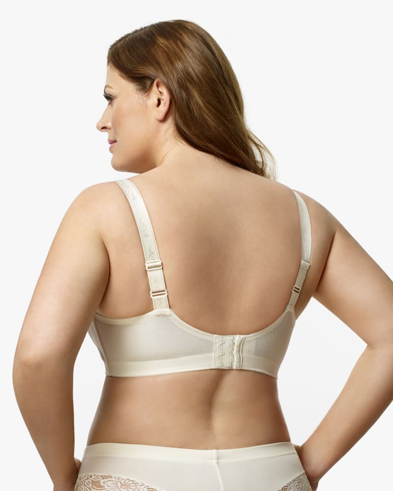 Comfort Bra Soft cups Comfort-U Full-Figure Classic White. Milavitsa.