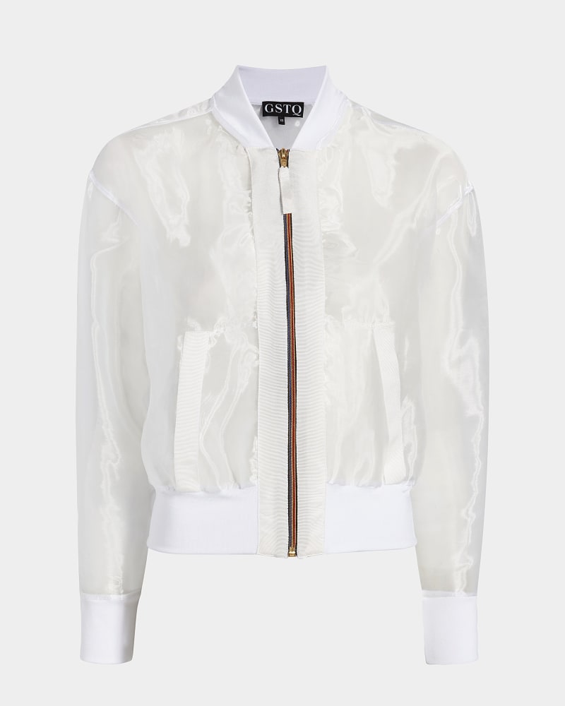 Sheer Bomber Jacket | Snow White