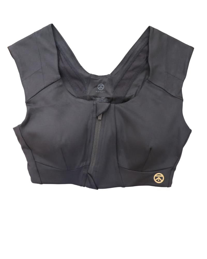 Kinflyte Curve Zip Bra - Eco Jersey (For DD+) on Marmalade