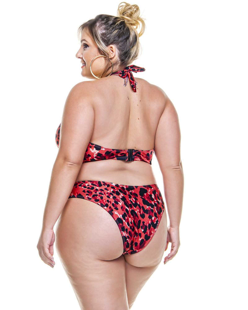 PLUS SIZE CROSS-BACK PADDED SWIMSUIT – LEHONA USA