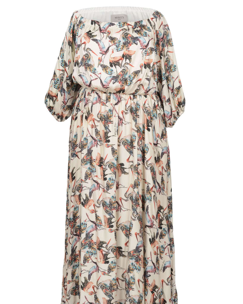 Eddy Crane Maxi Dress | Cream