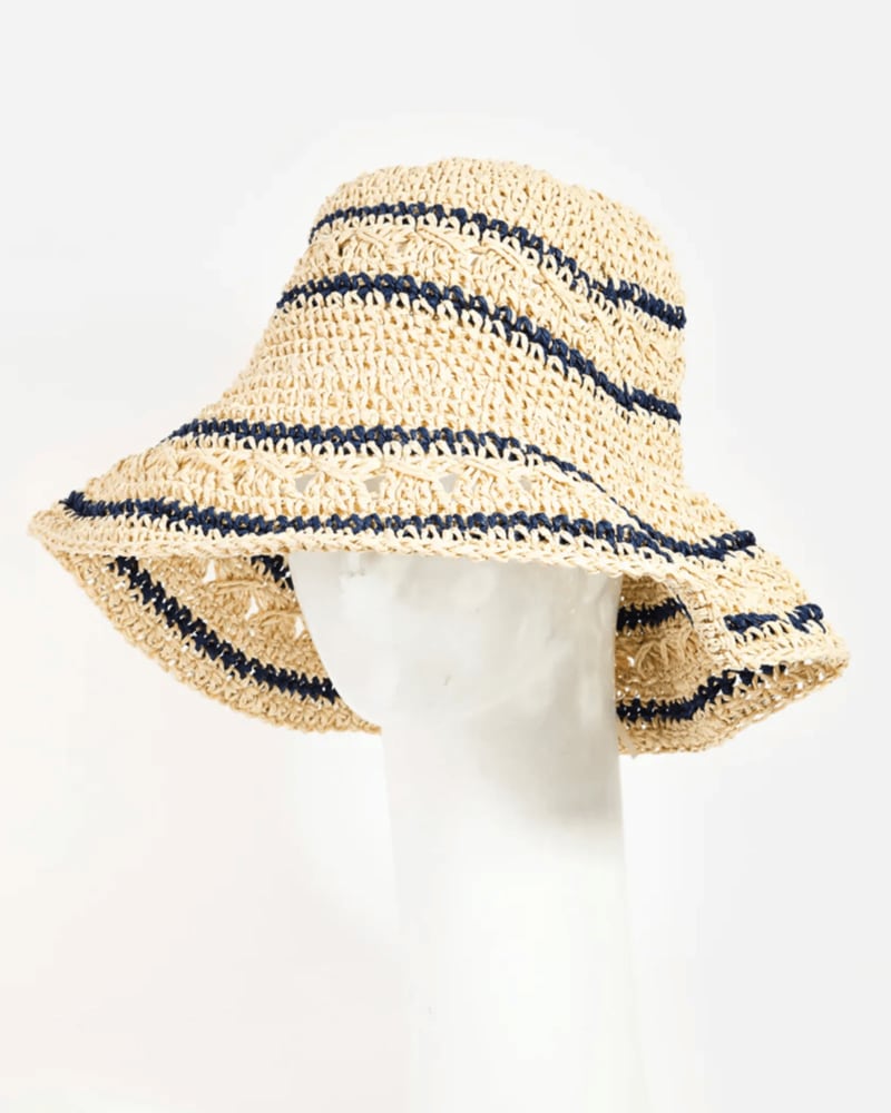 Crochet Straw Bucket