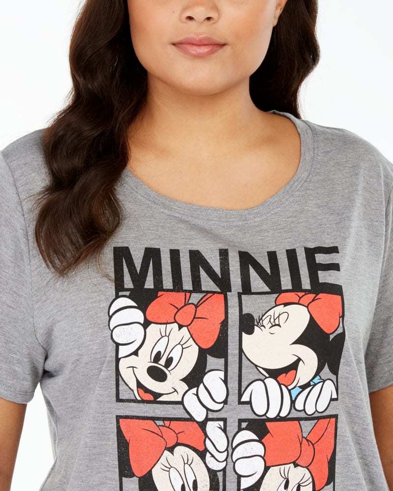 gray minnie mouse shirt