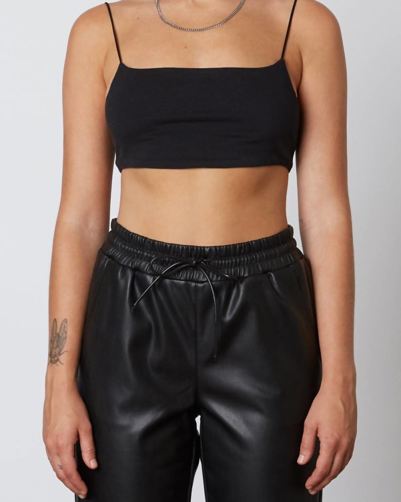 Barely There Black Sports Bra