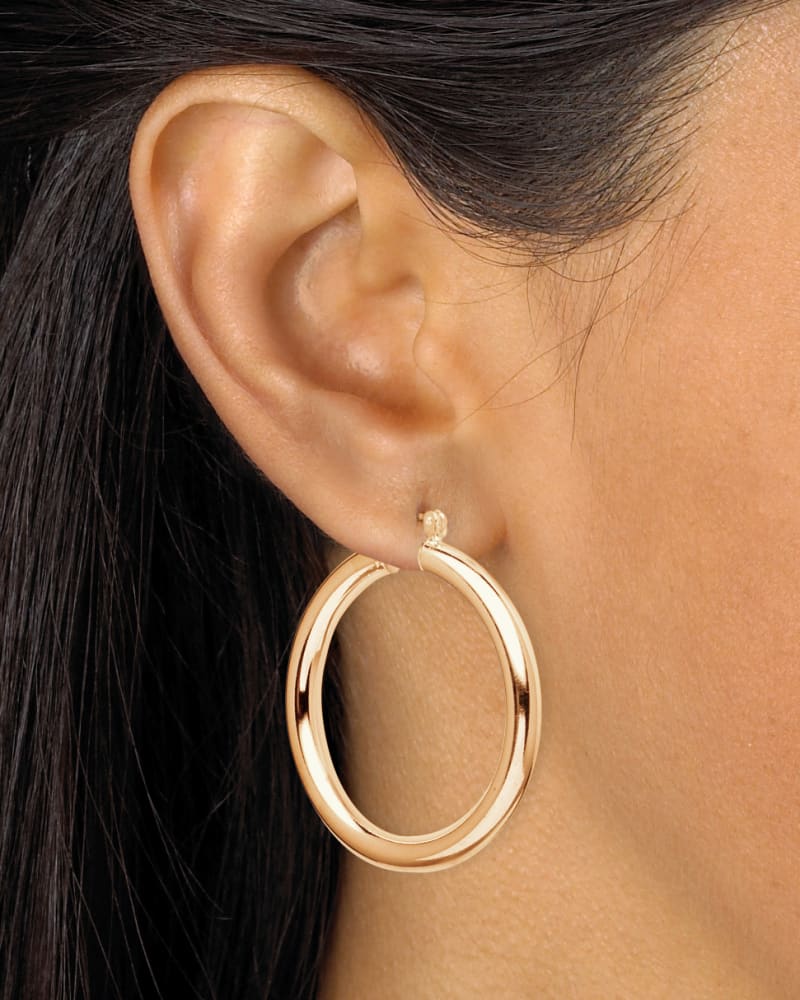 Small Hoop Earring Set 3pc - A New Day™ Gold