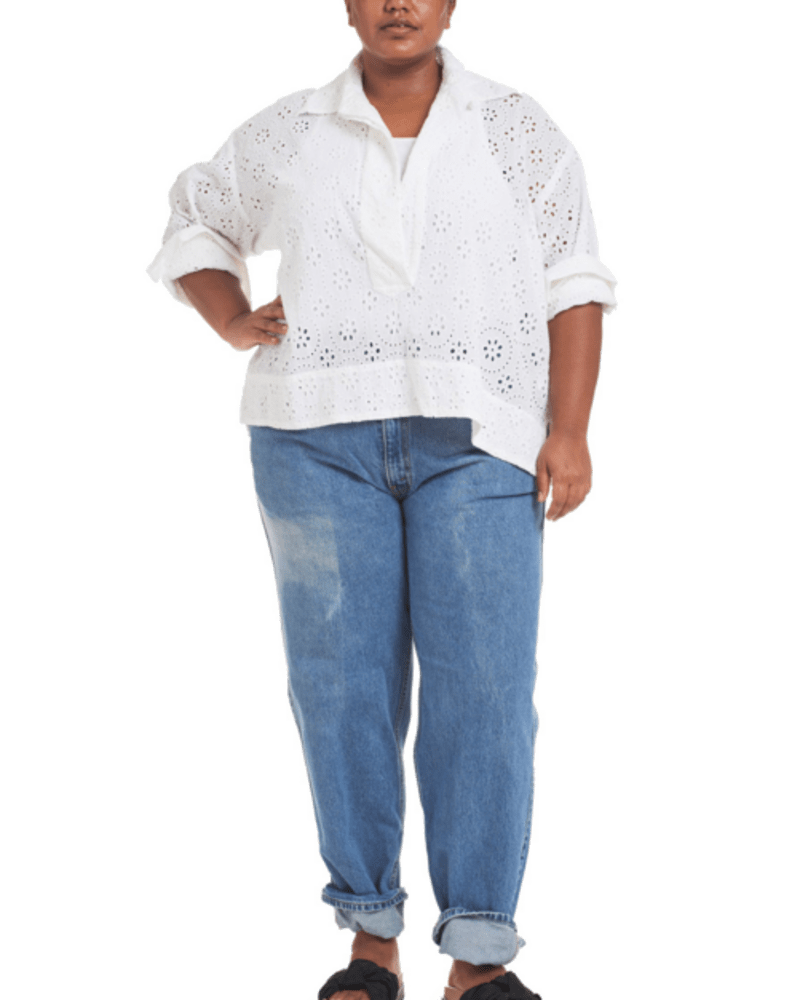 5 Ways to Wear Eyelet - Straight A Style  Cotton tops designs, Fashion tops  blouse, Fashion tops