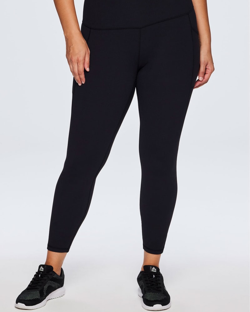 Black Soot Soft Ultimate Plus Size Full Length Legging - 2X