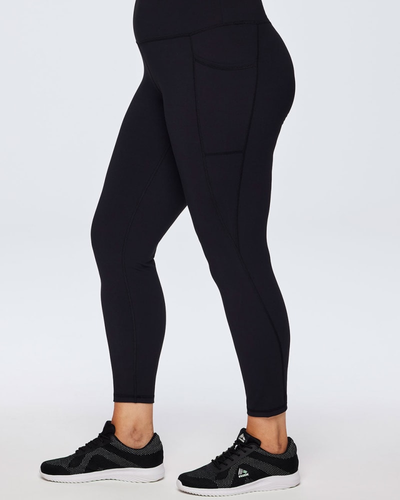 RBX Active Women's Plus Size Super Soft Ultra Hold Yoga Legging With  Pockets 