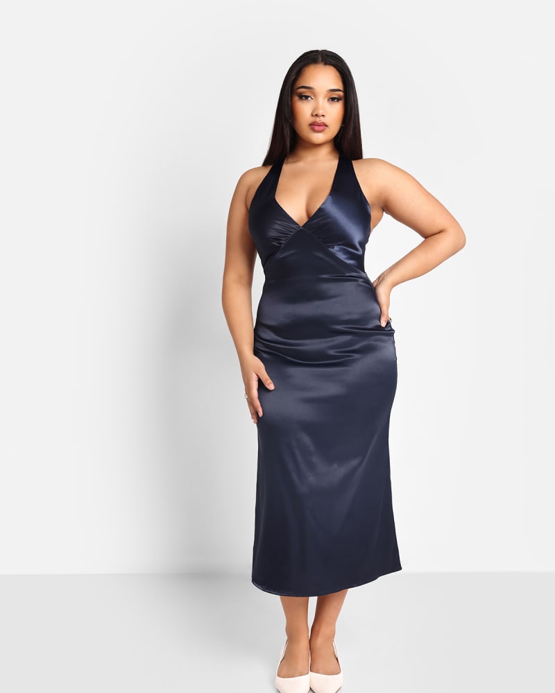 Halter Wrap Dresses for Women - Up to 80% off
