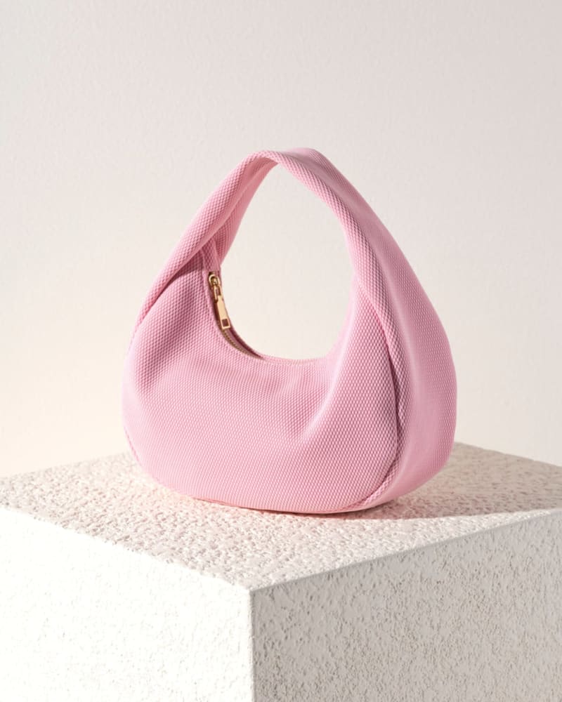 Mini hobo bag pink clearance