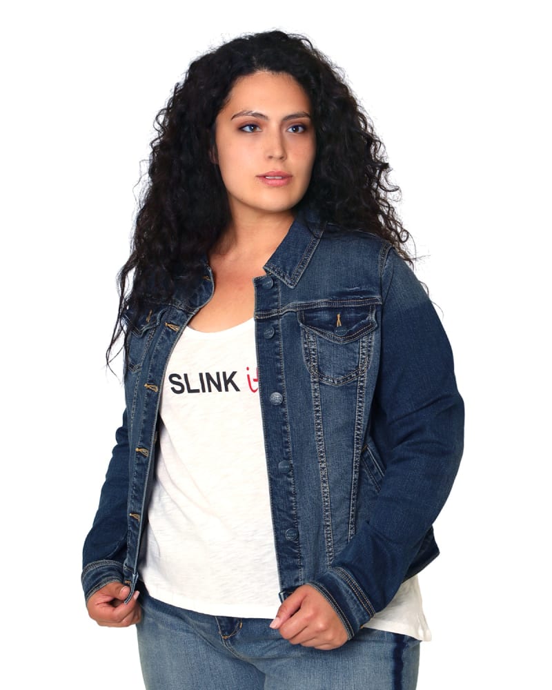 Denim jacket in Destiny – SLINK JEANS