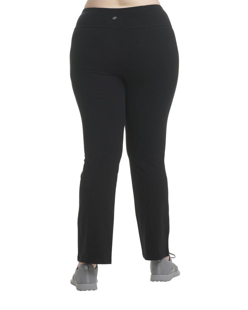 Plus Size Charcoal Grey Suhana Walking Yoga Pant