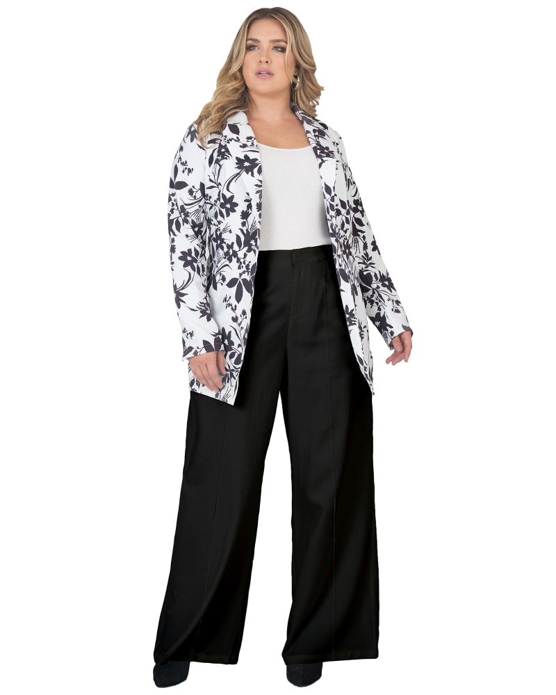 Plus Size Brooklyn High Waist Wide Leg Pant