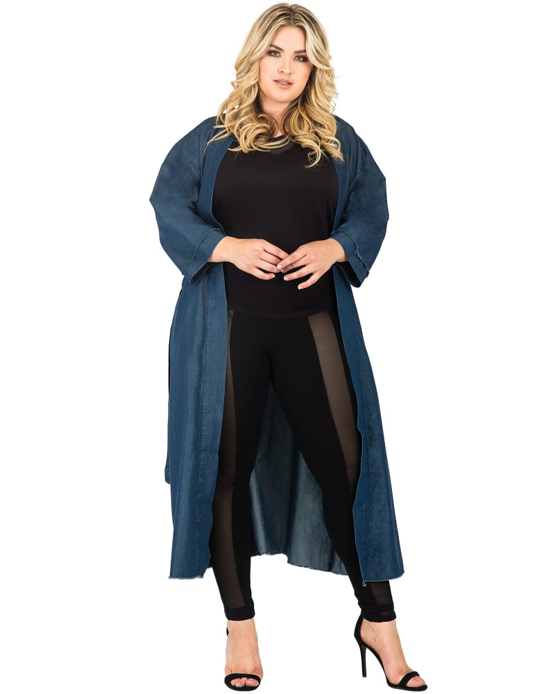 plus duster jacket