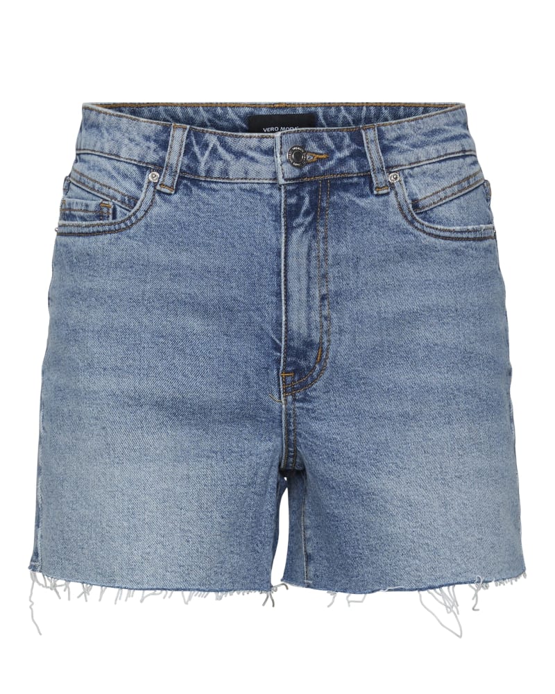 Plus Size Brenda Frayed Shorts | Light Wash