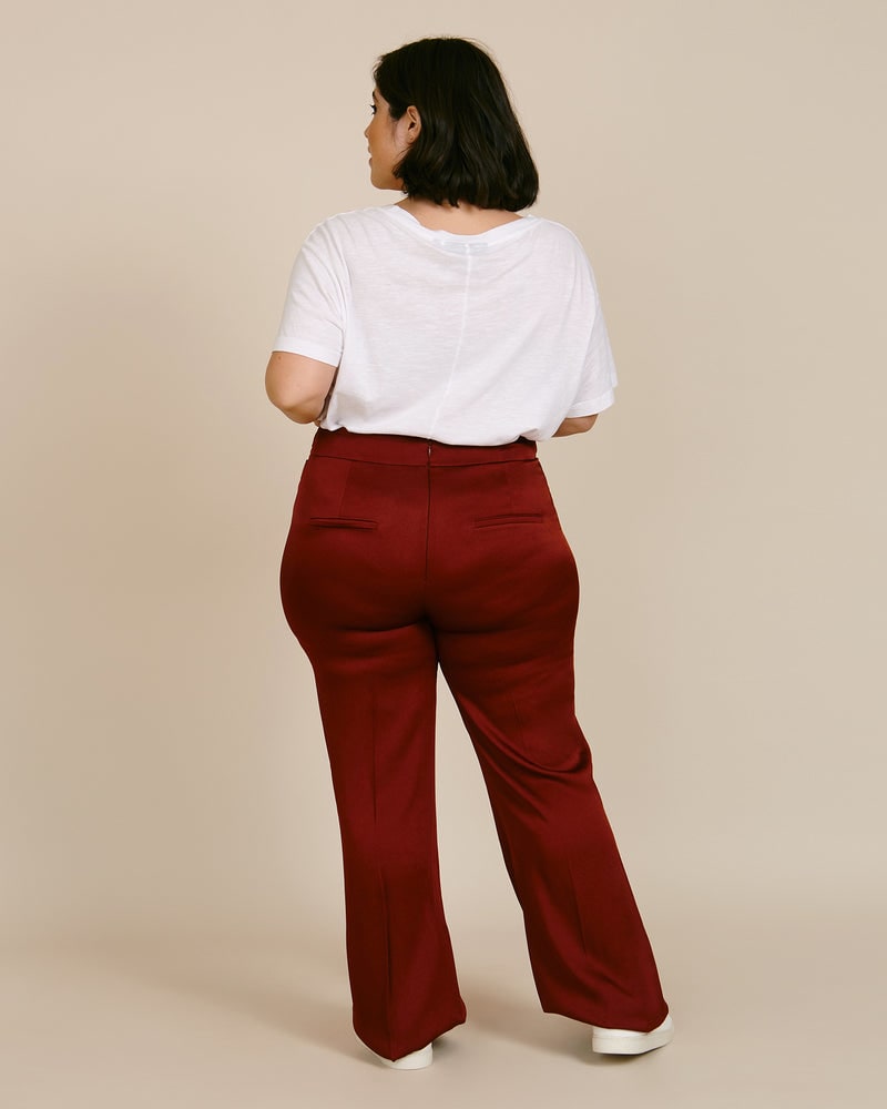 Dellio's Red Damask pants