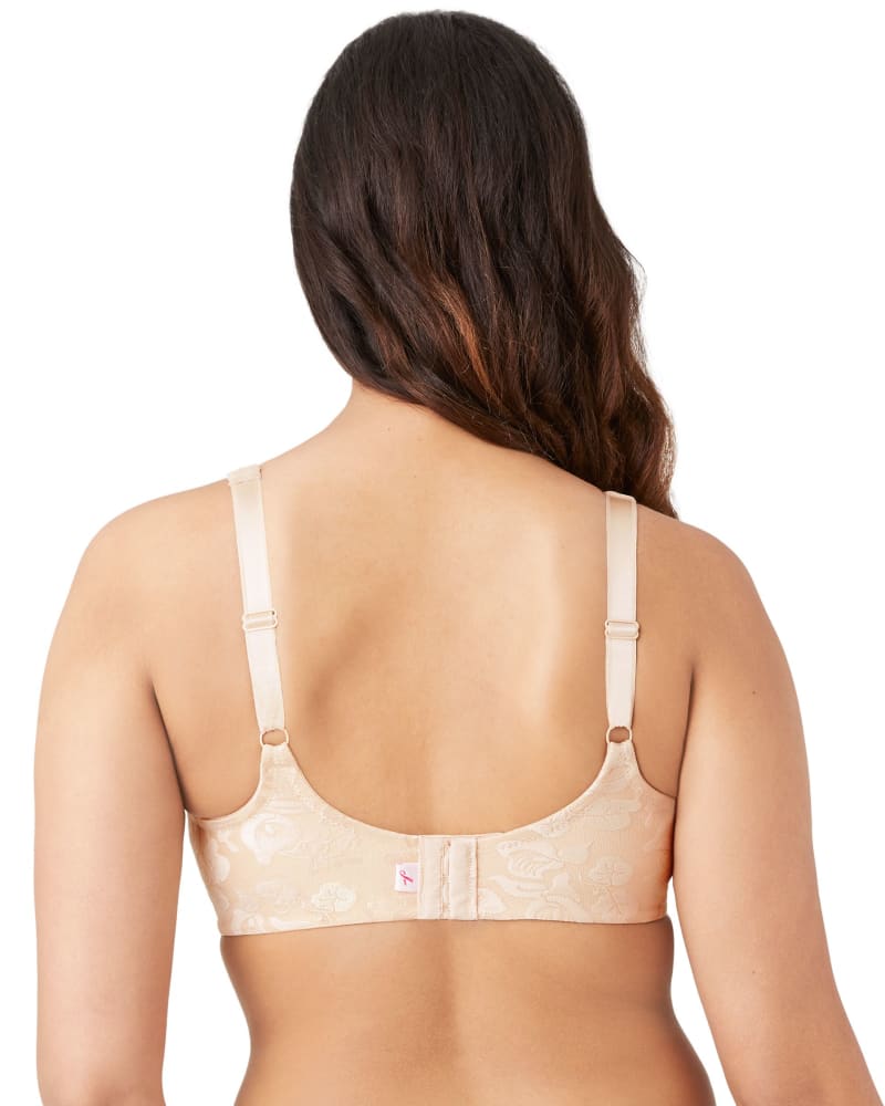 AWARENESS Full Figure Seamless Wire Free Bra in Sand