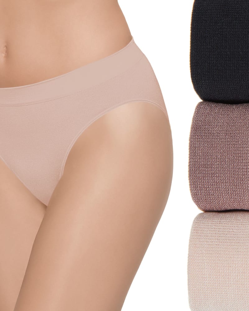 Buy Wacoal High Rise Full Coverage Hipster Panty (Pack of 3) - Assorted at  Rs.1299 online