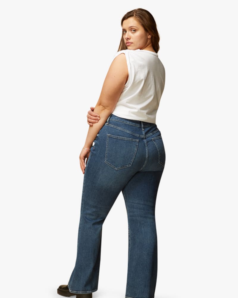 Warp + Weft Well MIA Plus High Rise Flare Jeans - Well