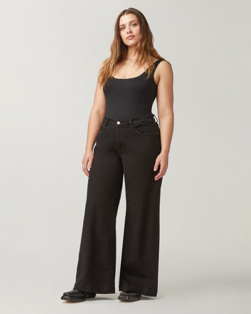 Pamela Plus Size Wide-Leg Jeans