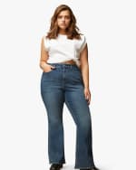 MIA PLUS - HIGH RISE FLARE JEANS, PRESCOTT