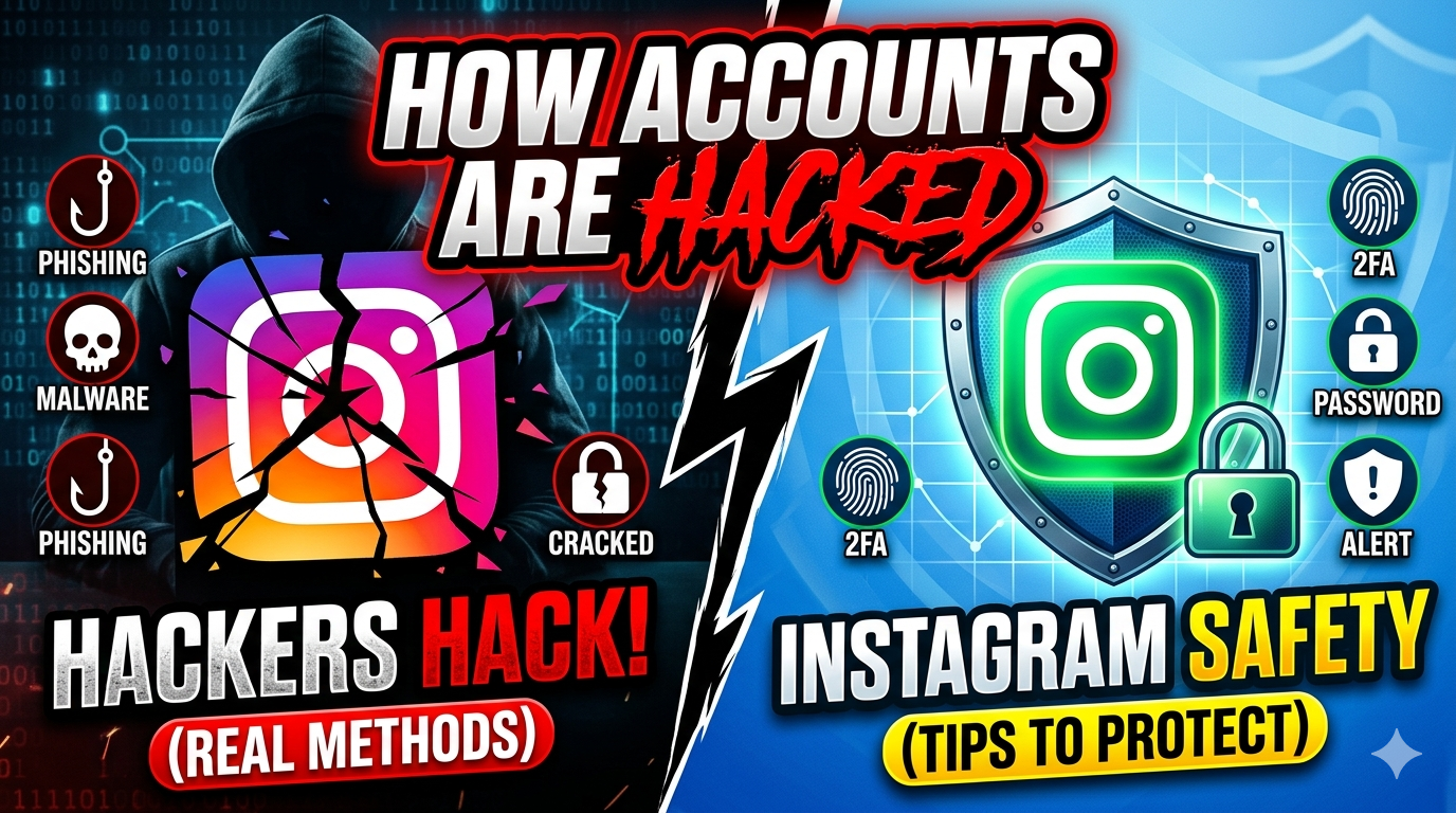 How Hackers Hack Instagram Accounts: Real Methods and Safety Tips (2026)