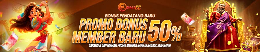 BONUS NEW MEMBER 50%