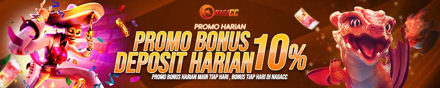 EVENT BONUS DEPOSIT HARIAN 10%