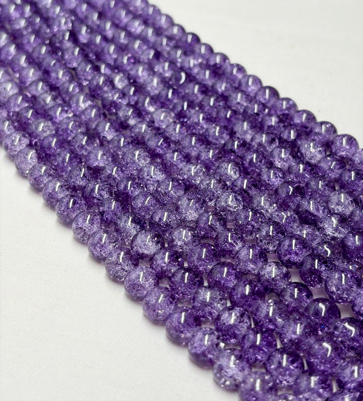 Inner texture single tone beads