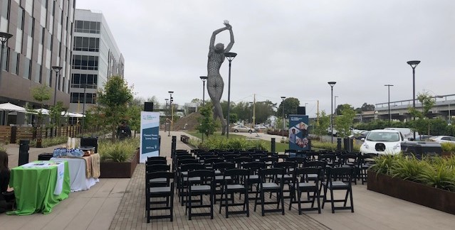 San Leandro sculpture