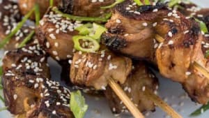 Pork Belly Kebabs