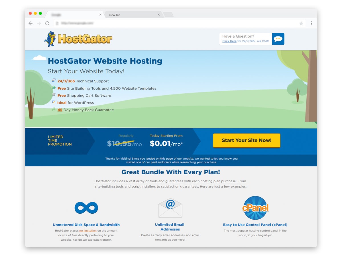 Hostgator live chat How to