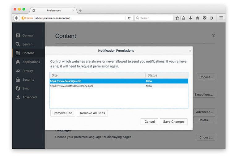 How to Enable and Disable Push Notifications in Mozilla Firefox