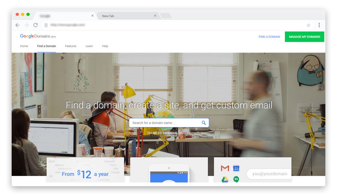 Google Domains Domain registrar Features Google Domains Domain registrar Features