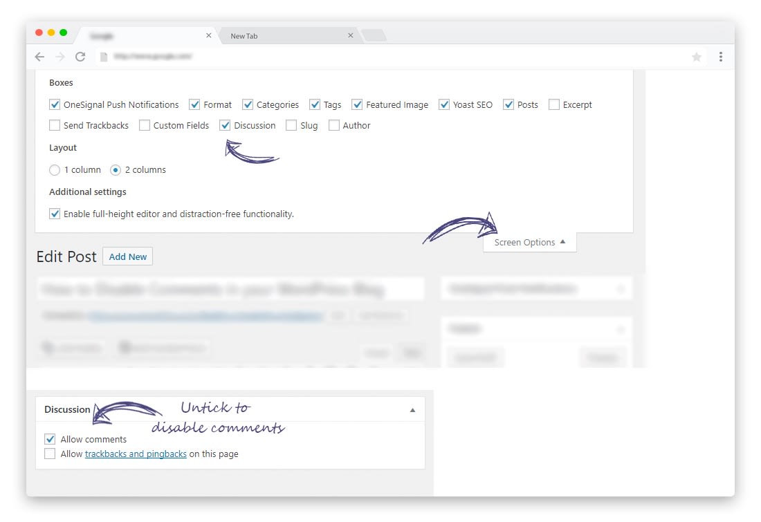 How to Disable Comments on individual WordPress Posts and Pages How to Disable Comments on individual WordPress Posts and Pages