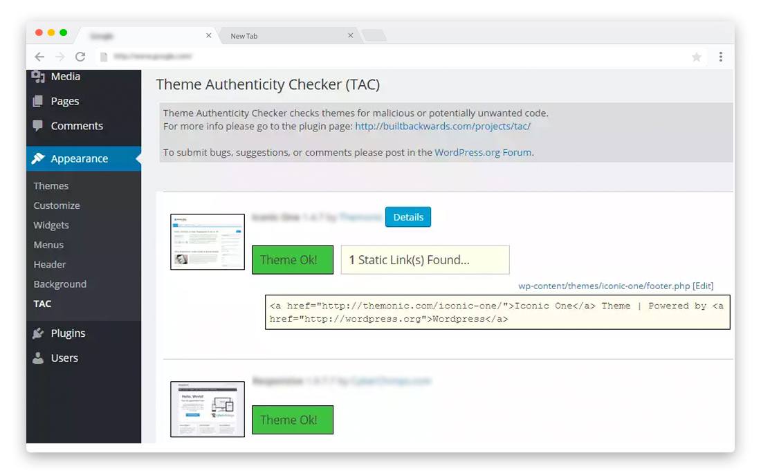 WordPress Plugins to scan WordPress Themes WordPress Plugins to scan WordPress Themes