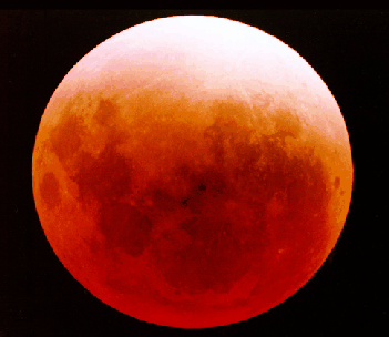 A Lucky Lunar Eclipse
