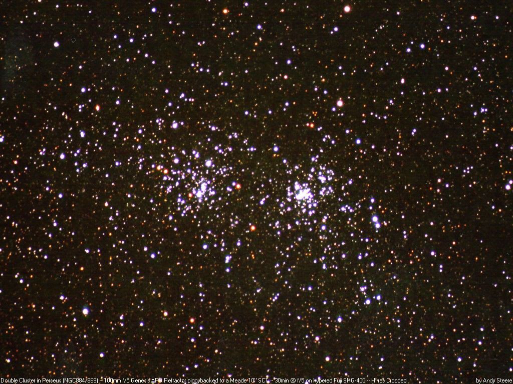 NGC 869 & NGC 884: A Double Open Cluster