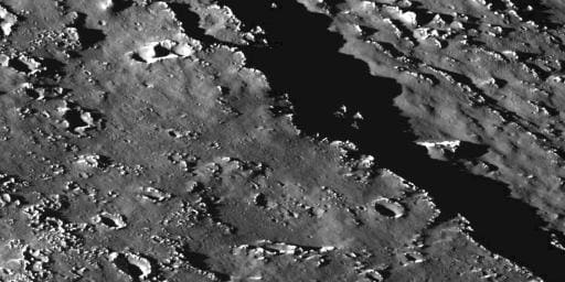 A Big Cliff on Jupiter's Callisto
Credit: